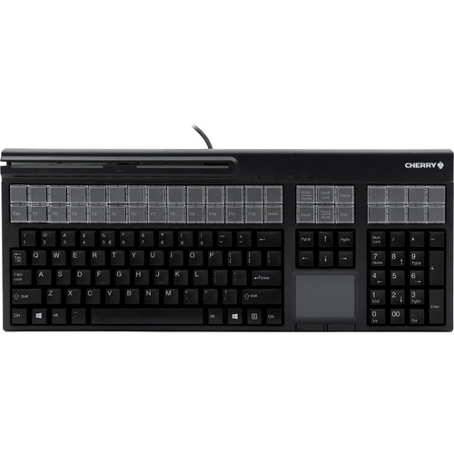 Main image for CHERRY LPOS (Large Point of Sale) MSR Touchpad Keyboard