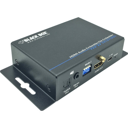 Main image for Black Box Audio Embedder/De-embedder - HDMI 2.0