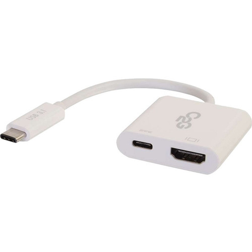 Main image for C2G USB C to 4K HDMI Adapter with Power Delivery