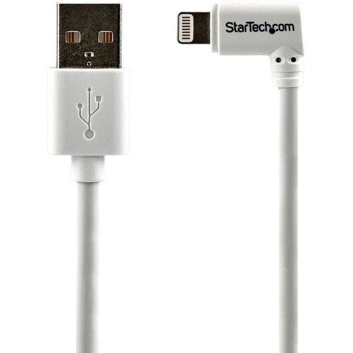 Main image for StarTech.com Angled Lightning to USB Cable - 2m (6ft) - White