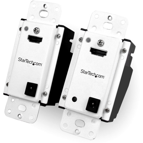 Main image for StarTech.com Wall Plate HDMI over CAT5 Extender with Power Over Cable - 1080p - 165ft (50m)