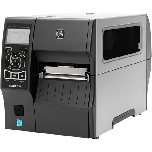 Main image for Zebra ZT410 Desktop Direct Thermal/Thermal Transfer Printer - Monochrome - Label Print - Ethernet - USB - Serial - Bluetooth