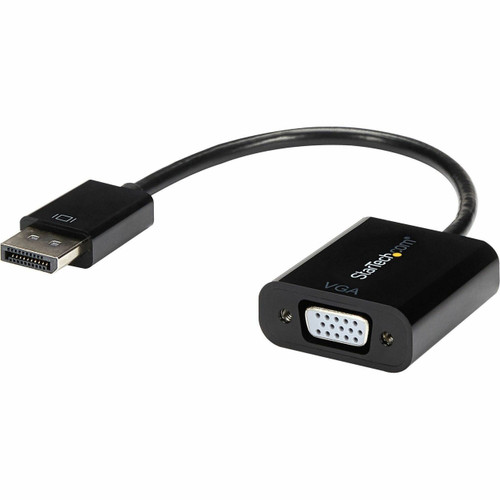 Main image for StarTech.com DisplayPort to VGA Adapter, Active DP to VGA Converter, 1080p Video, DP to VGA Adapter Dongle (Digital to Analog), DP 1.2