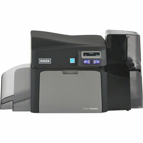 Main image for Fargo DTC4250e Single Sided Desktop Dye Sublimation/Thermal Transfer Printer - Color - Card Print - USB