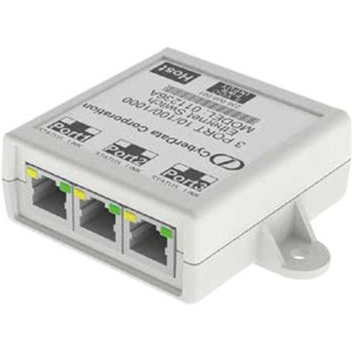 Main image for CyberData 3-Port Gigabit Ethernet Switch