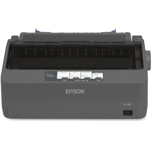 Main image for Epson LX-350 9-pin Dot Matrix Printer - Monochrome - Energy Star - Black
