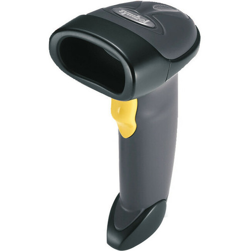 Main image for Zebra SCANNER ONLY, 1D Laser. Cables and accessories must be purchased separately. Color: Black