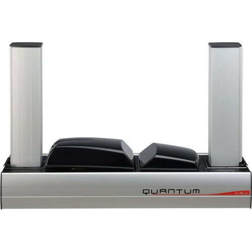Main image for Evolis Quantum Quantum 2 Dye Sublimation/Thermal Transfer Printer - Color - Card Print - USB - Black, Aluminum