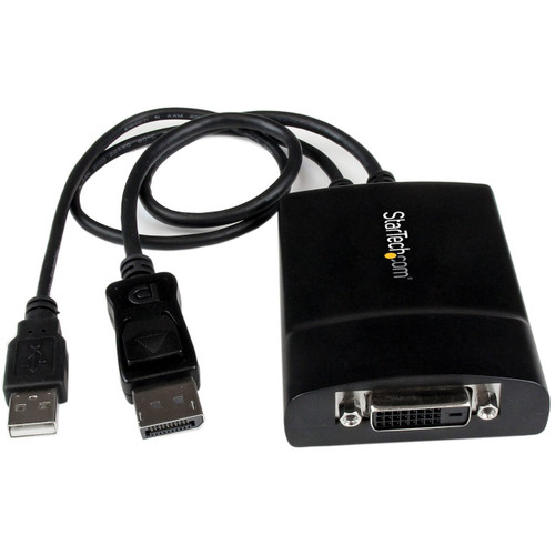 Main image for StarTech.com DisplayPort to DVI Dual Link Active Adapter, DisplayPort to DVI-D Adapter/Video Converter 2560x1600 60Hz, DP to DVI Adapter