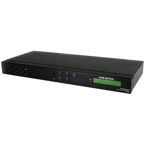 Main image for StarTech.com 4x4 HDMI Matrix Video Switch Splitter with Audio and RS232