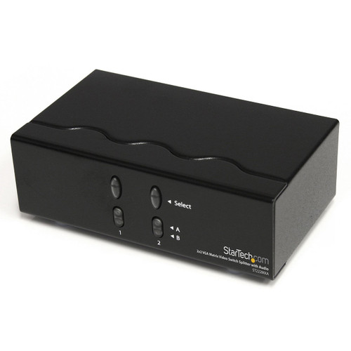 Main image for StarTech.com 2x2 VGA Matrix Video Switch Splitter with Audio
