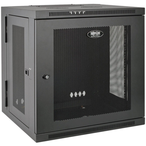 Main image for Tripp Lite 10U Wall Mount Rack Enclosure Server Cabinet Hinged w/ Door & Sides