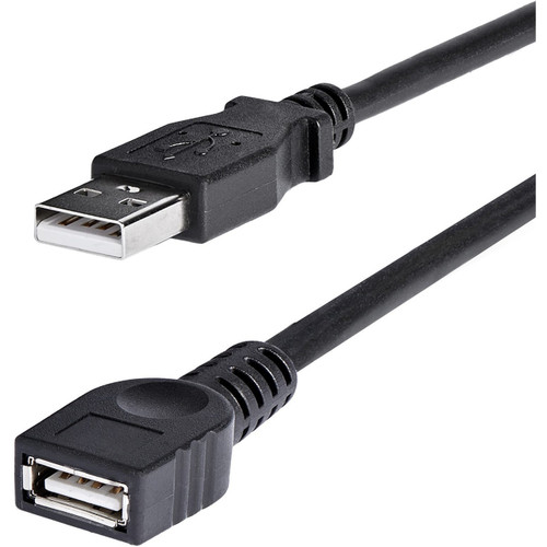 Main image for StarTech.com 6 ft Black USB 2.0 Extension Cable A to A - M/F