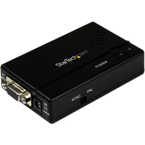 Main image for StarTech.com High Resolution VGA to Composite (RCA) or S-Video Converter - PC to TV
