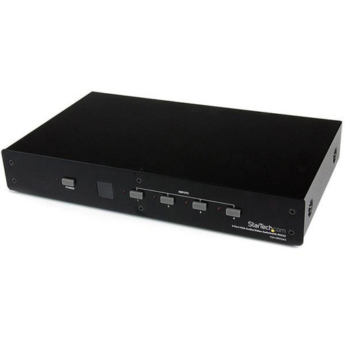 Main image for StarTech.com 4 Port VGA Video Audio Switch with RS232 control