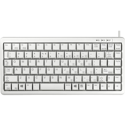 Main image for CHERRY G84-4100 Ultraslim Light Gray Wired Keyboard