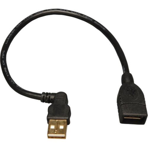 Main image for Tripp Lite 10 Inch USB A/A Extension Cable USB-A Left-Angle M to USB-A F