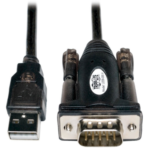 Main image for Tripp Lite USB-A to RS232 (DB9) Serial Adapter Cable (M/M) 5 ft. (1.52 m)