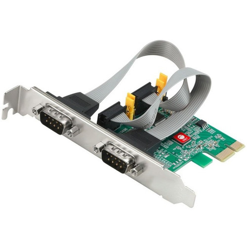 Main image for SIIG 2 Port DP Cyber RS-232 2S PCIe Card - 250Kbps
