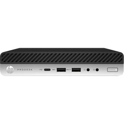 Main image for HP Business Desktop ProDesk 600 G4 Desktop Computer - Intel Core i5 8th Gen i5-8500T 2.10 GHz - 8 GB RAM DDR4 SDRAM - 1 TB HDD - Desktop Mini