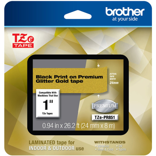 Main image for Brother TZe Premium Glitter Laminated Tape - 24mm