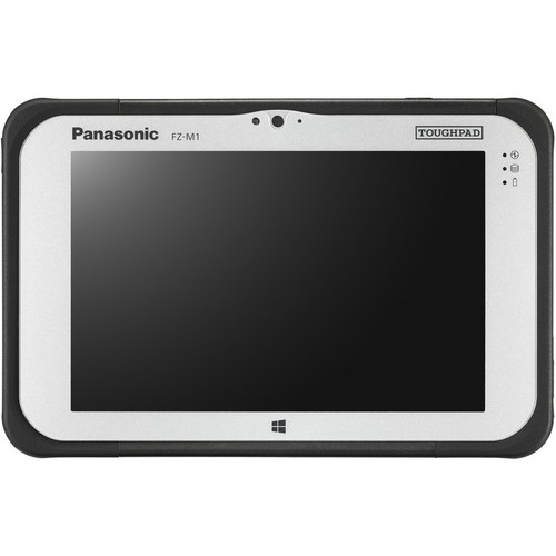Front Image for Panasonic TOUGHPAD FZ-M1 FZ-M1F323AVM Tablet - 7" - Core M 6th Gen m5-6Y57 Dual-core (2 Core) 1.10 GHz - 8 GB RAM - 256 GB SSD - Windows 10 Pro - 4G