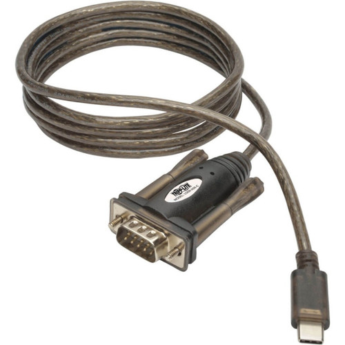 Main image for Tripp Lite USB 2.0 USB-C to DB-9 Adapter Cable USB-C to RS-232 M/M 5' 5ft