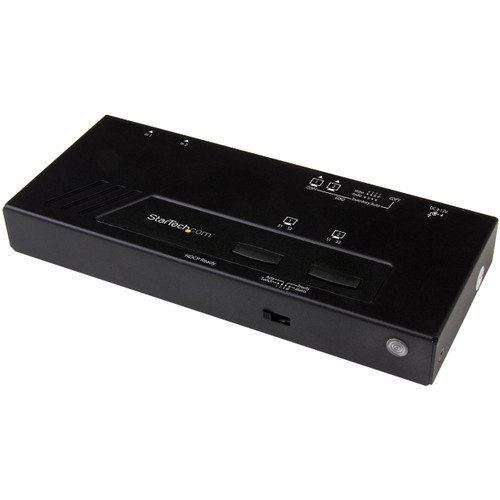Main image for StarTech.com 2x2 HDMI Matrix Switch - 4K with Fast Switching, Auto-Sensing and Serial Control