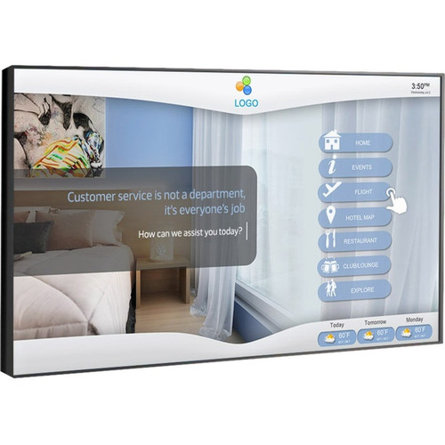 Main image for 22Miles Turnkey Hotel Lobby Touchscreen Digital Signage Package (TouchPlus+)