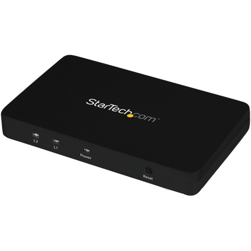Main image for StarTech.com HDMI Splitter 1 In 2 Out - 4k 30Hz - 2 Port - Aluminum - HDMI Multi Port - HDMI Audio Splitter