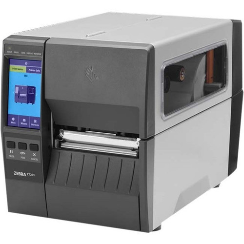 Main image for Zebra ZT231 Thermal Transfer Printer - Monochrome - Label Print - Ethernet - USB - USB Host - Serial - Bluetooth - US