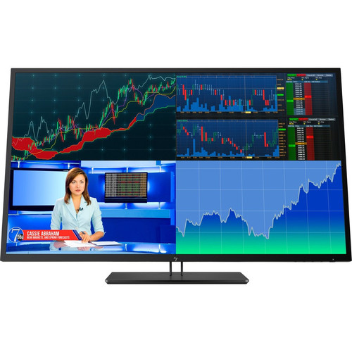 Front Image for HP Business Z43 42.5" 4K UHD LCD Monitor - 16:9 - Black Pearl