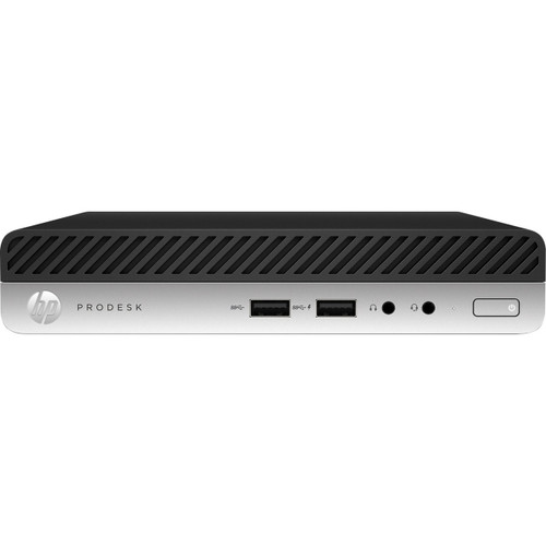 Main image for HP Business Desktop ProDesk 400 G4 Desktop Computer - Intel Core i3 8th Gen i3-8100T 3.10 GHz - 4 GB RAM DDR4 SDRAM - 500 GB HDD - Desktop Mini