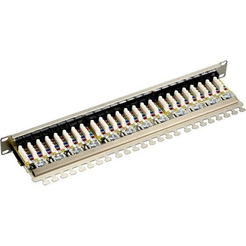 Main image for Black Box CAT6 Shielded Patch Panel - 1U, 24-Port