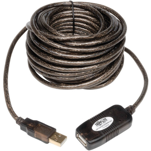 Main image for Tripp Lite 10M USB 2.0 Hi-Speed Active Extension Repeater Cable USB-A M/F 3 33ft 10 Meter