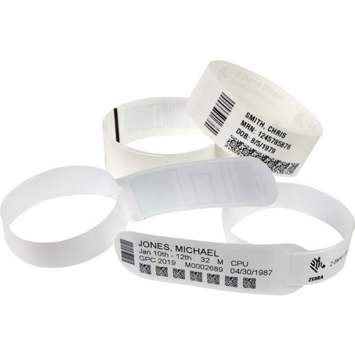 Main image for Zebra Z-Band QuickClip Wristband Label