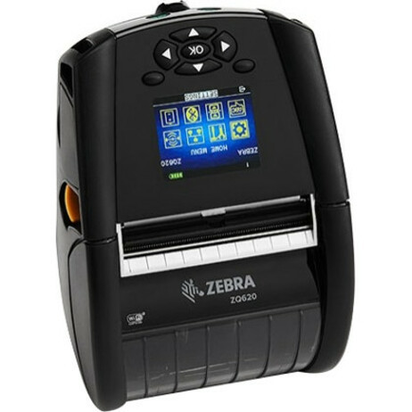 Alternate-Image1 Image for Zebra ZQ620 Mobile Direct Thermal Printer - Monochrome - Portable - Receipt Print - USB - Bluetooth