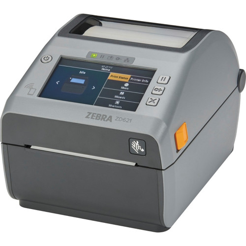 Main image for Zebra ZD621 Desktop Direct Thermal Printer - Monochrome - Label/Receipt Print - Ethernet - USB - USB Host