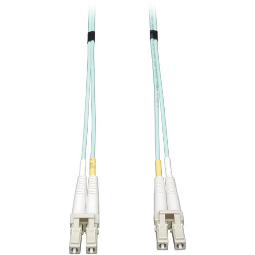 Main image for Tripp Lite 10M 10Gb Duplex Multimode 50/125 OM3 Fiber Cable LC/LC Aqua 33'