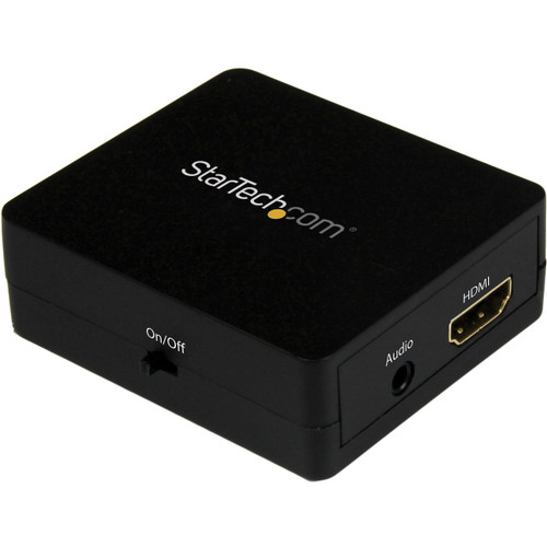 Main image for StarTech.com HDMI Audio Extractor - HDMI to 3.5mm Audio Converter - 2.1 Stereo Audio - 1080p
