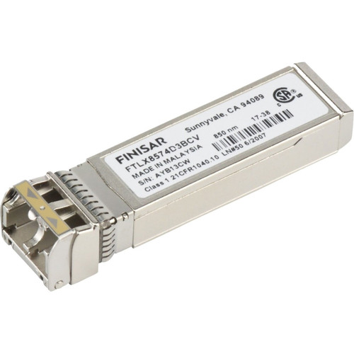 Main image for Supermicro 10G/1G Ethernet 10GBase-SR/SW 1000Base-SX Dual Rate SFP+ 850nm LC Transceiver