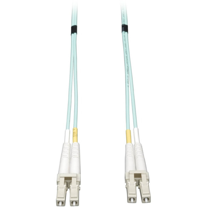 Main image for Tripp Lite 2M 10Gb Duplex Multimode 50/125 OM3 Fiber Cable LC/LC Aqua 6'