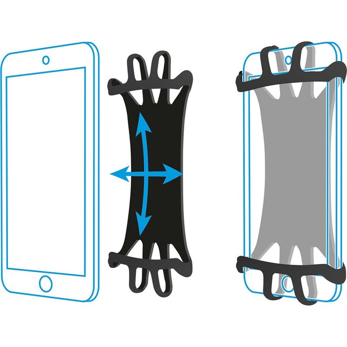 Alternate-Image3 Image for MOBILIS Carrying Case (Wristband) Smartphone - Black