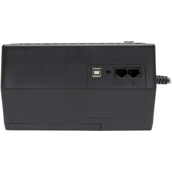 Bottom Image for Tripp Lite UPS 350VA 180W Desktop Battery Back Up Compact LCD USB TEL/DSL