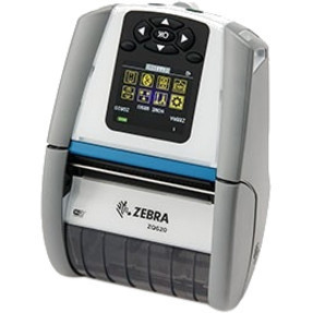 Alternate-Image1 Image for Zebra ZQ620-HC Mobile Direct Thermal Printer - Monochrome - Portable - Receipt Print - USB - Bluetooth - Battery Included