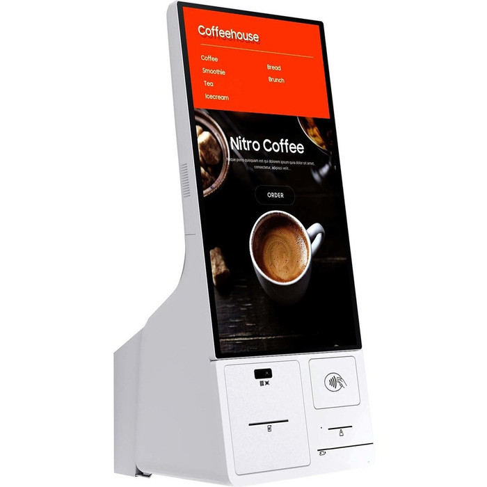 Alternate-Image1 Image for Chief Samsung Kiosk Wall Mount - White