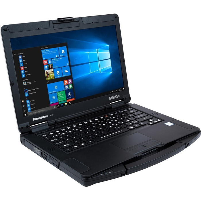 Alternate-Image1 Image for Panasonic TOUGHBOOK FZ-55 FZ-55DZ002KM 14" Semi-rugged Notebook - HD - 1366 x 768 - Intel Core i7 11th Gen i7-1185G7 - 16 GB Total RAM - 512 GB SSD