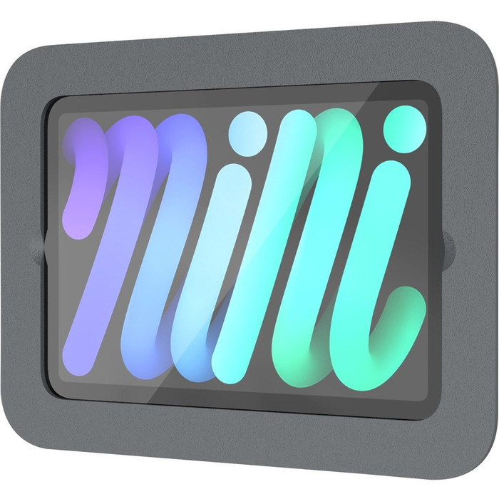 Alternate-Image1 Image for Heckler Design Wall Mount for iPad, Network Adapter, Gang Box - Black Gray