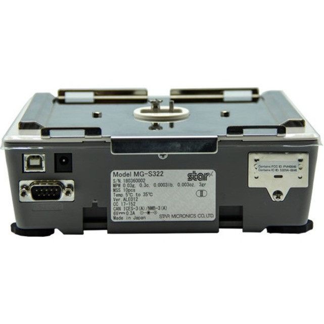 Alternate-Image2 Image for Star Micronics mG-S322 Precision POS Scale