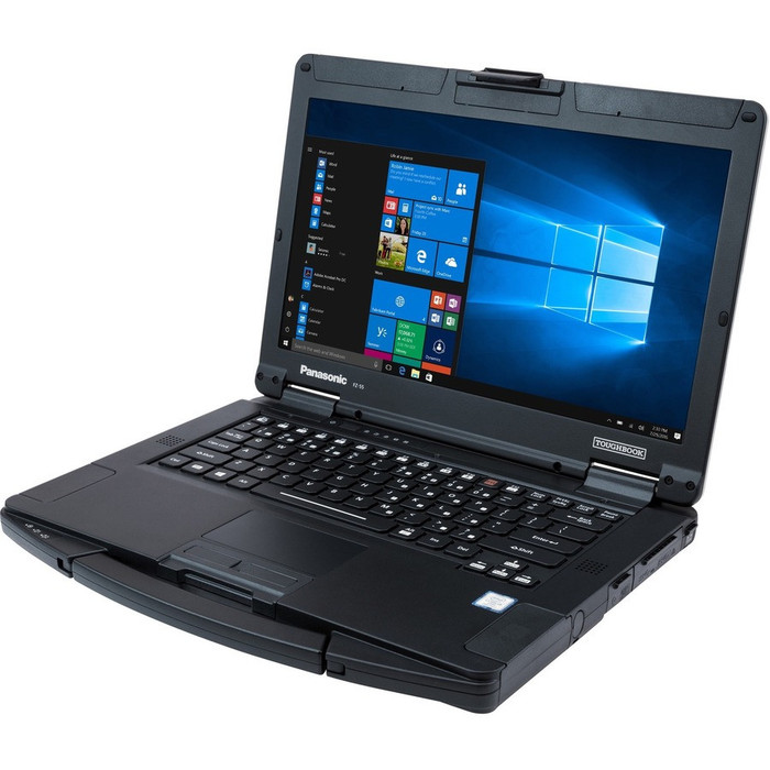 Alternate-Image2 Image for Panasonic TOUGHBOOK FZ-55 FZ-55FZ004VM LTE Advanced 14" Touchscreen Semi-rugged Notebook - Full HD - 1920 x 1080 - Intel Core i5 11th Gen i5-1145G7 - 16 GB Total RAM - 512 GB SSD